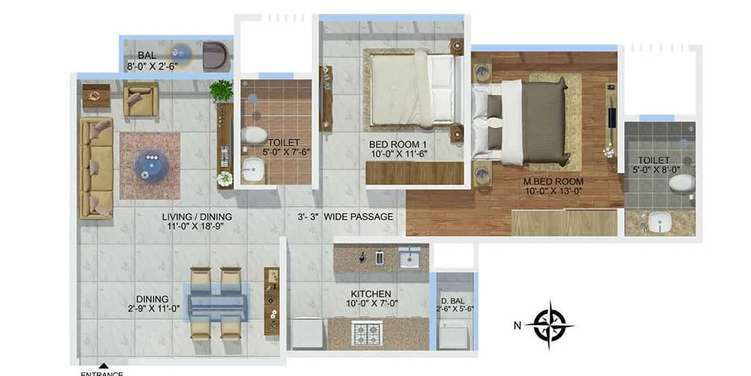 sheth montana apartment 2 bhk 594sqft 20223816153847