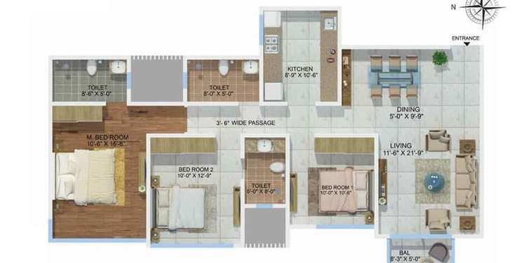 sheth montana apartment 3 bhk 902sqft 20224016154002