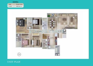  4 BHK Apartment at Sheth Montana, Mulund West – for Sale