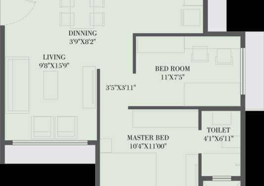 shivam aspire apartment 2 bhk 572sqft 20234011174051