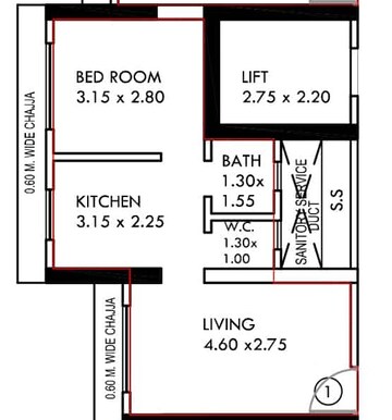 1 BHK Apartment at Shraddha Evoque, Bhandup West – for Sale