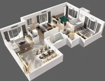  3 BHK Apartment at Shraddha Paradise, Borivali West – for Sale