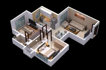  2 BHK Apartment at Shree Kaveri Heights, Ghatkopar East – for Rent