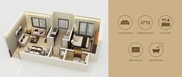  1 BHK Apartment at Shree Krishna Eastern Winds, Kurla East – for Rent