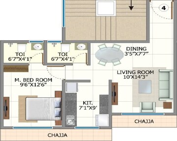  1 BHK Apartment at Shree Riddhi Siddhi Sumukh Hills, Kandivali East – for Sale