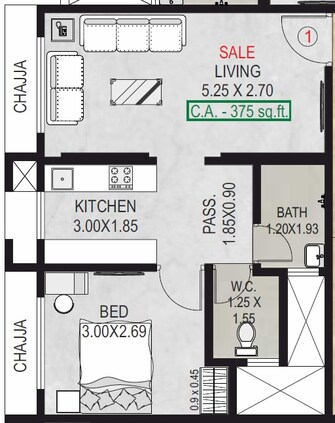 1 BHK Apartment For Rent in Shree Swami Vrindavan SRA CHS Bhatti Pada Mumbai  7869397