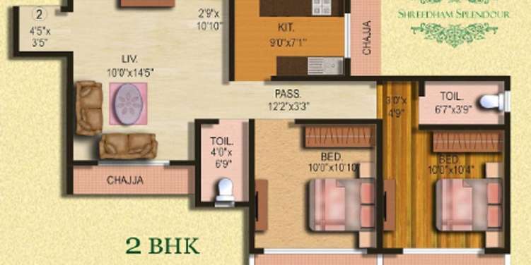 shreedham splendour apartment 2 bhk 586sqft 20201027111045