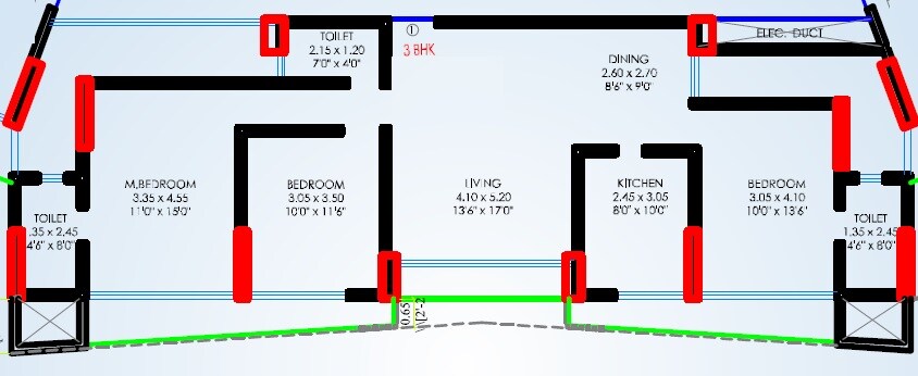Other, shreeji-atlantis 3 Bedroom 978 Sq.Ft. Apartment In Malad West Mumbai 6779577