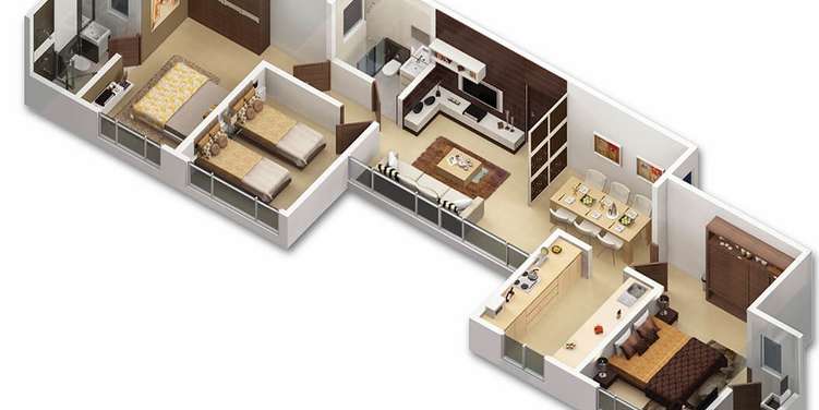 shreeji atlantis apartment 3 bhk 980sqft 20221310121353