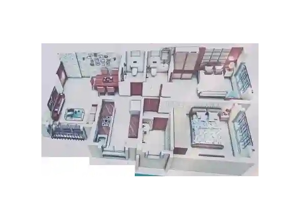 2 BHK 822 Sq. Ft. Apartment in Shwetambara CHS