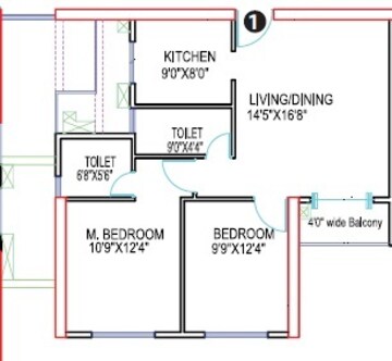  2 BHK Apartment at Siddha Sky Phase 4, Wadala – for Sale