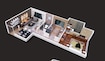 Silicon Enclave 1 BHK Layout