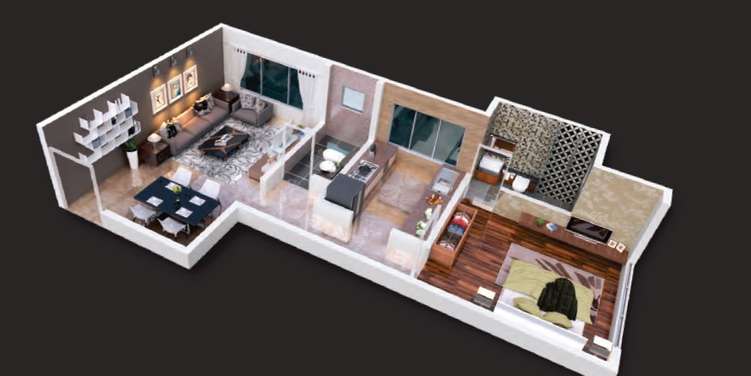 silicon enclave apartment 1 bhk 495sqft 20230717120724