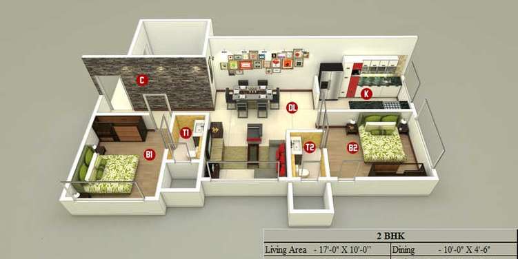 siroya new jagdamba apartment 2 bhk 624sqft 20205417165441