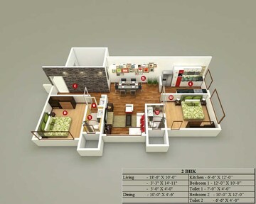  2 BHK Apartment at Siroya New Jagdamba, Andheri East – for Sale