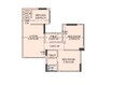 Skyline Sky Imperia 2 BHK Layout