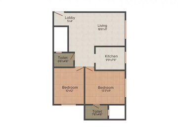  2 BHK Apartment at Solitaire Heights, Malad West – for Sale