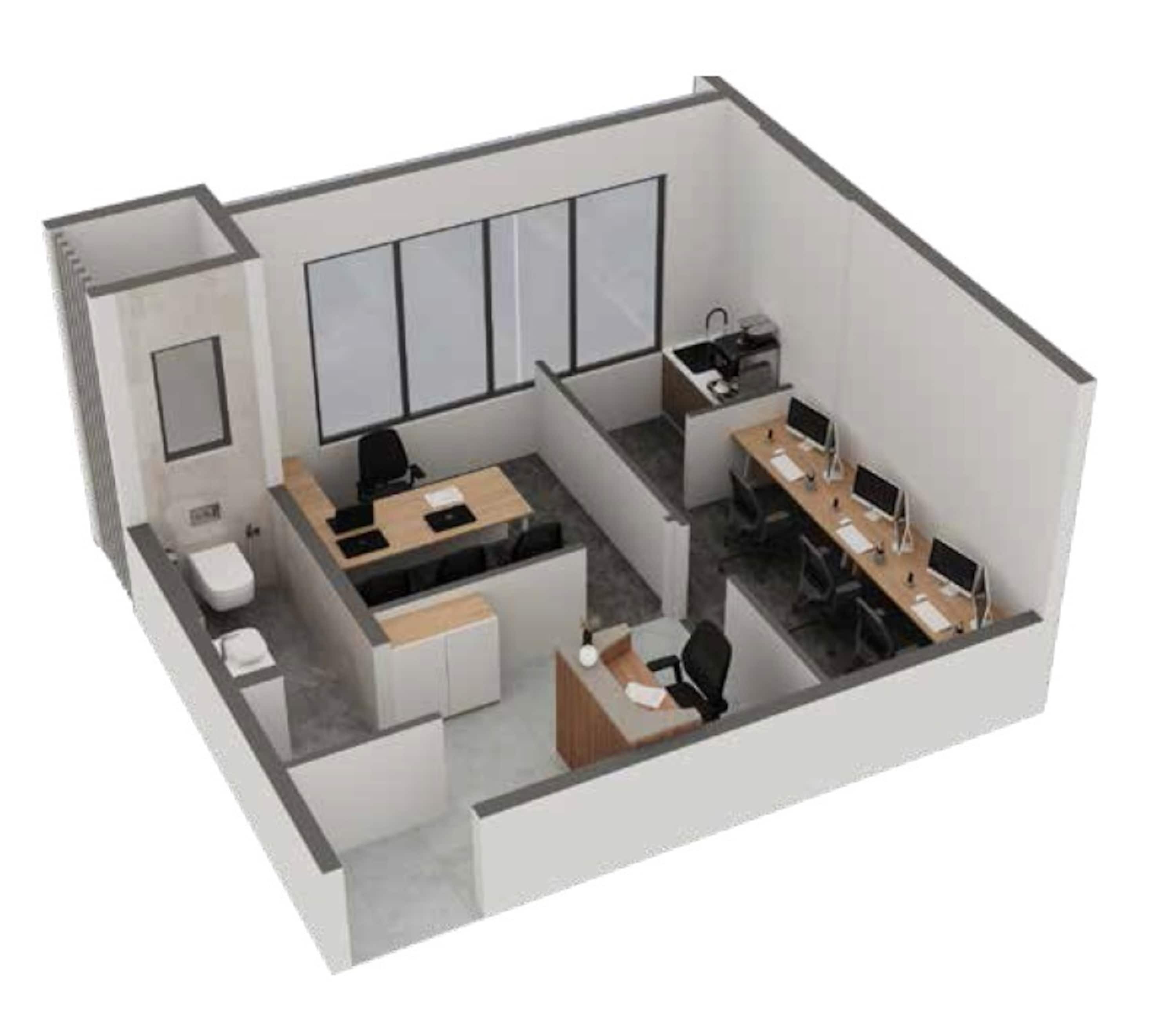 300 Sq. Ft. Office Space in SP Jaihind