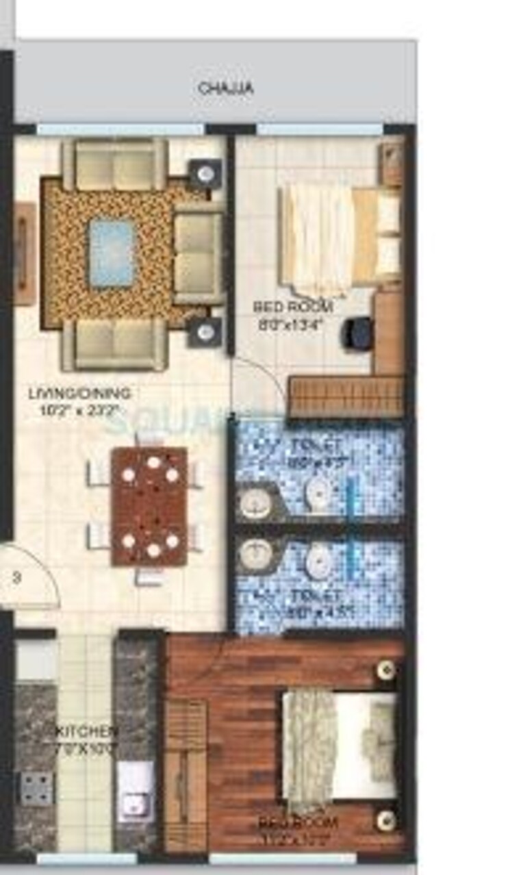 Other, spenta-alta-vista 2 Bedroom 624 Sq.Ft. Apartment In Chembur Mumbai 8816449