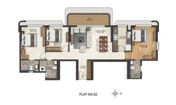  3 BHK Apartment at Spenta Stardeous, Tardeo – for Rent