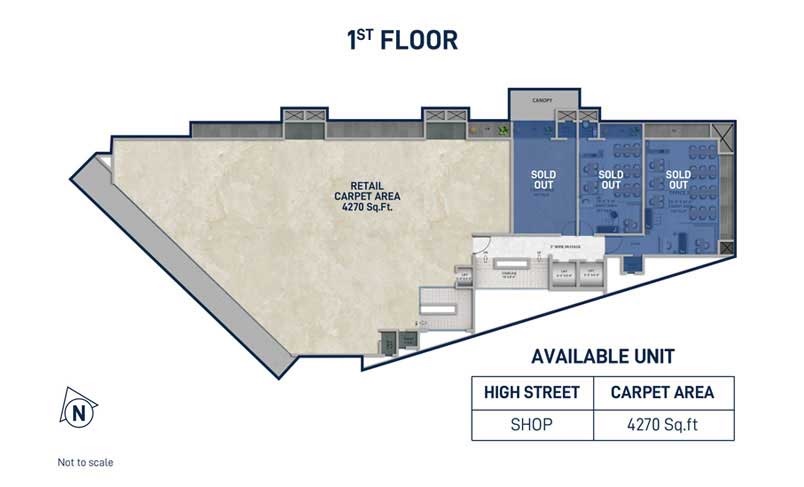 Srishti Square Retail Shop Layout