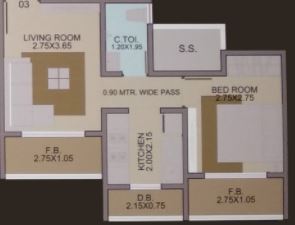 Star Hibiscus Heights 1 BHK Layout