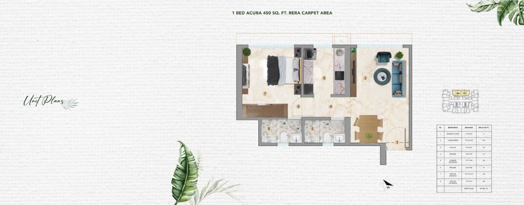 Other, sugee-greendale-estates 1 Bedroom 450 Sq.Ft. Apartment In Mulund West Mumbai 8288895