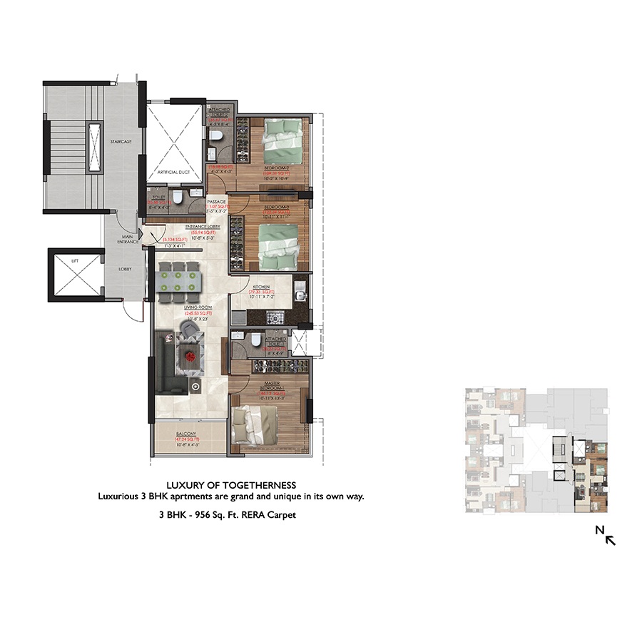 Sugee Preksha 3 BHK Layout