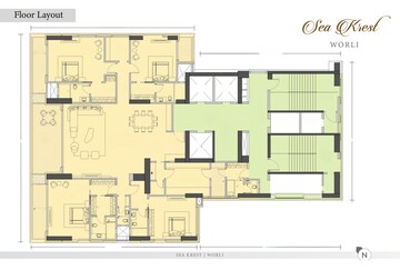  4 BHK Apartment at Sugee Sea Krest, Worli – for Sale