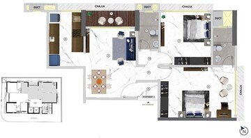 2 BHK Apartment at Sugee Sukrut, Dadar West – for Sale