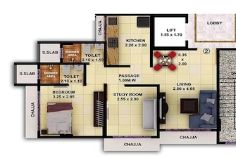 2 BHK Apartment For Resale in Sumit Gorai Mitasu Borivali West Mumbai  8067041