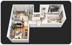 Sumukha Imperial Heights 1 BHK Layout