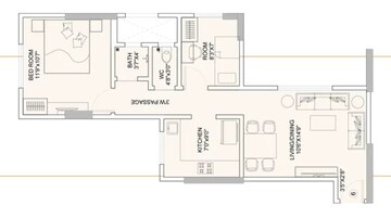  2 BHK Apartment at Sunteck Gilbird, Andheri West – for Sale