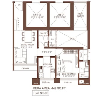  1 BHK Apartment at Suraj Vitalis, Mahim – for Sale