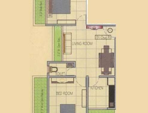thakkar gokul heights apartment 2 bhk 525sqft 20211529181511