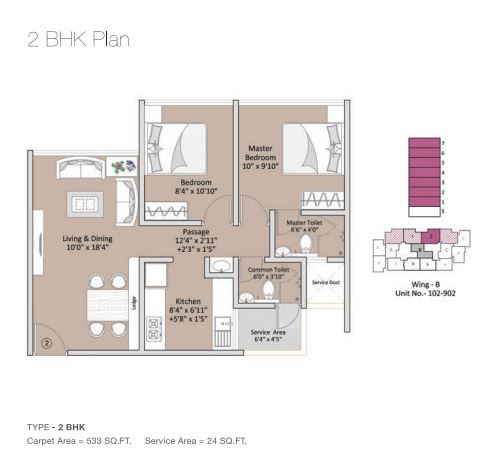 the baya goldspot apartment 2 bhk 533sqft 20213210153205