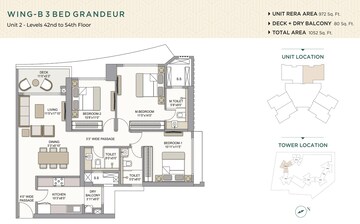  3 BHK Apartment at The Prestige City, Mulund West – for Sale