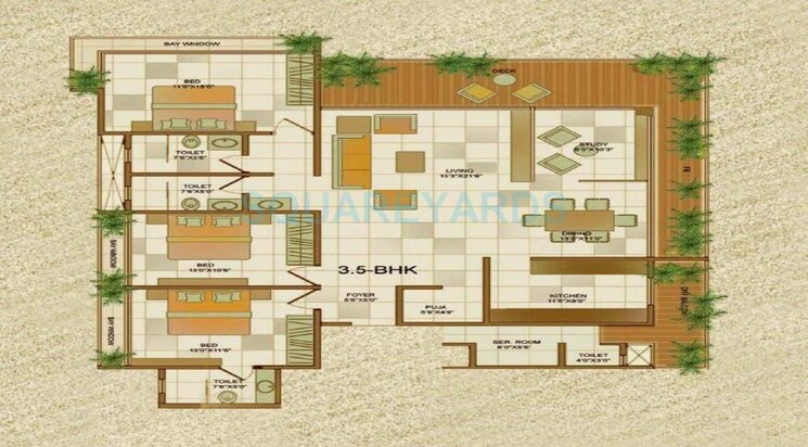 Other, the-wadhwa-the-address 3 Bedroom 1507 Sq.Ft. Apartment In Ghatkopar West Mumbai 9114590