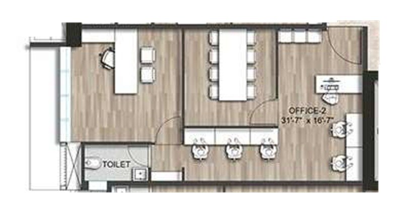 192 Sq. Ft. Office Space