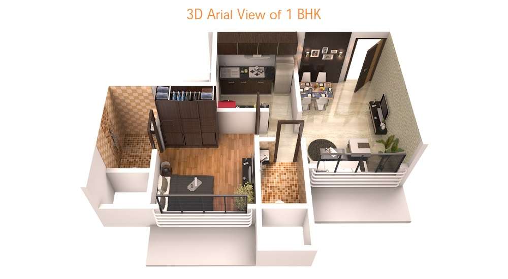 1 BHK 389 Sq. Ft. Apartment in Tirupathi The Windsor