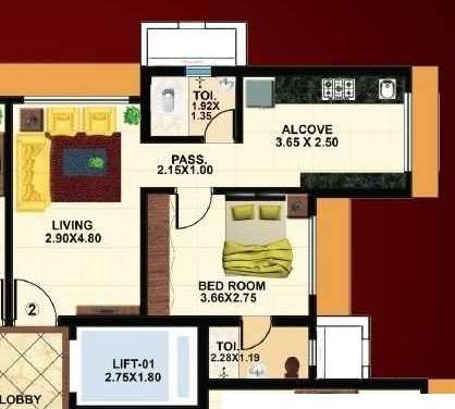 tista impex arpit apartment apartment 1 bhk 288sqft 20210812160821