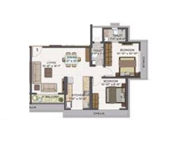  2 BHK Apartment at Trishabh Greens, Chembur – for Rent
