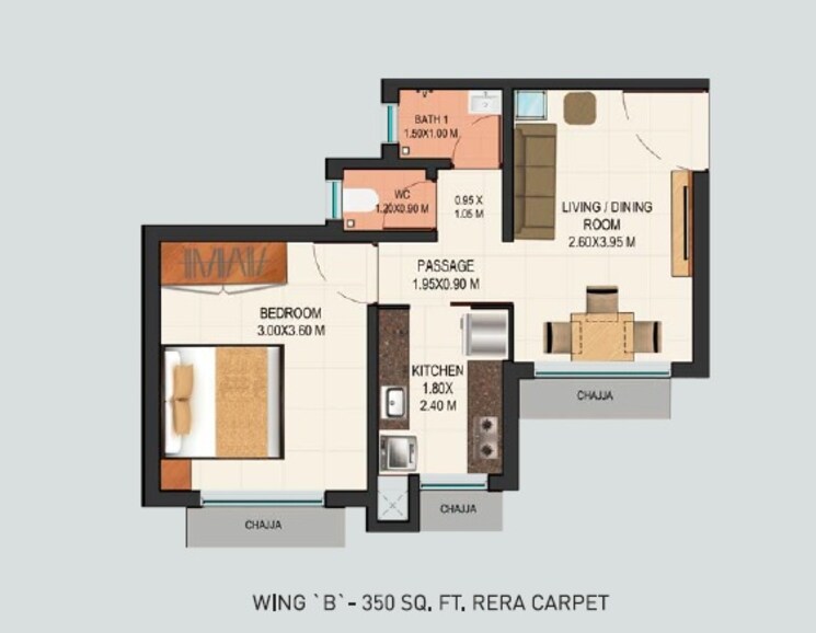 Other, truearth-view 1 Bedroom 350 Sq.Ft. Apartment In Vikhroli East Mumbai 8788813