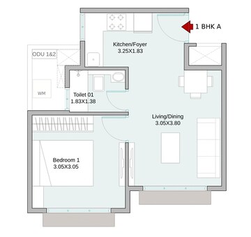  1 BHK Apartment at UK Iona, Andheri East – for Sale