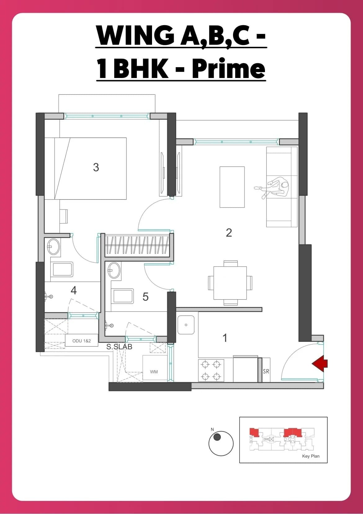 1 BHK 400 Sq. Ft. Apartment