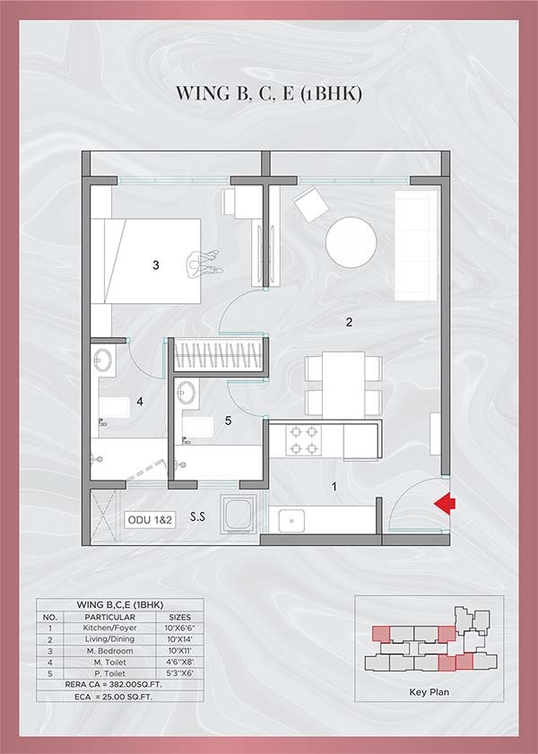 1 BHK 407 Sq. Ft. Apartment in UK Shivsai CHS