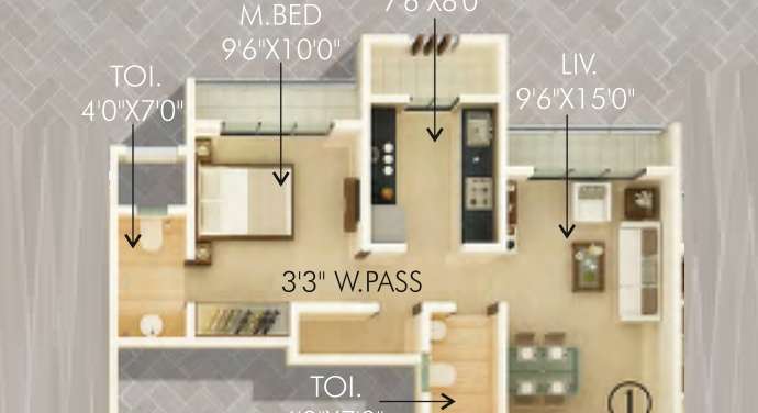 unique signature mumbai apartment 1 bhk 398sqft 20235716165704