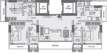  3 BHK Apartment at Upper East 97, Malad East – for Sale