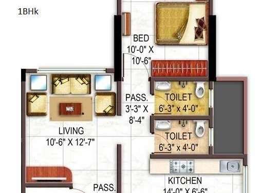 vaibhavlaxmi stella residency mumbai apartment 1 bhk 459sqft 20210725190750