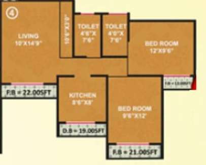 vama paradise apartment 2 bhk 579sqft 20210520190503
